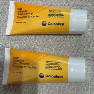 First Aid Coloplast Triad® Hydrophilic Wound Dressing 6oz Tube - 2 Pack